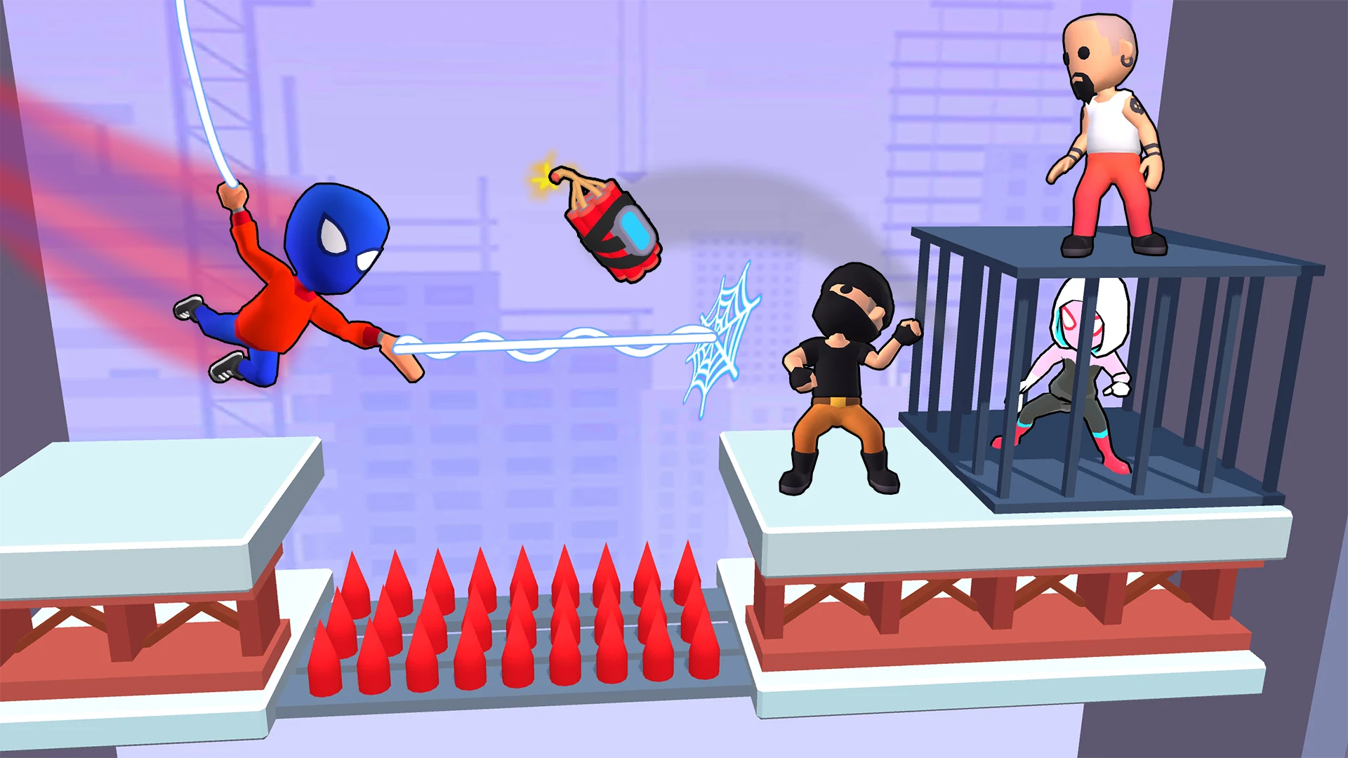 Swing Hero: Rope Fighter screenshot