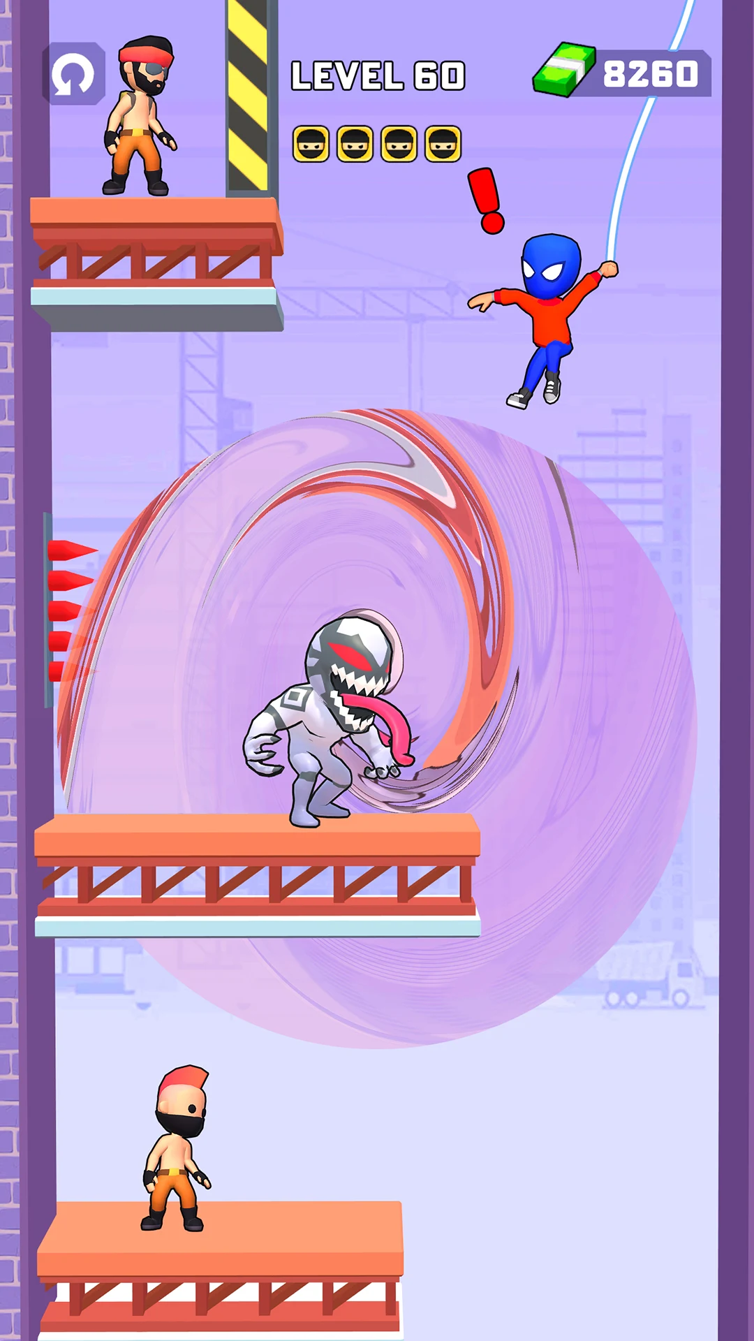 Swing Hero: Rope Fighter screenshot